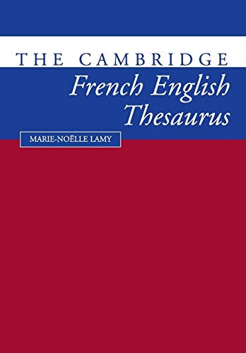 The Cambridge French-English Thesaurus von Cambridge University Press